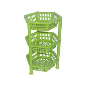 HEXAGONAL KITCHEN RACK 3 PCS