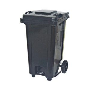 Pedal bin with wheels Large