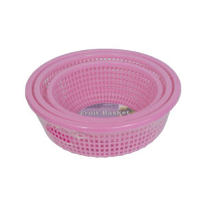 Round Fruit Basket Set of three Pcs