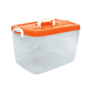 Rectangular Storage Box with locking lid Large